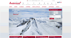 Desktop Screenshot of andermatt.ch